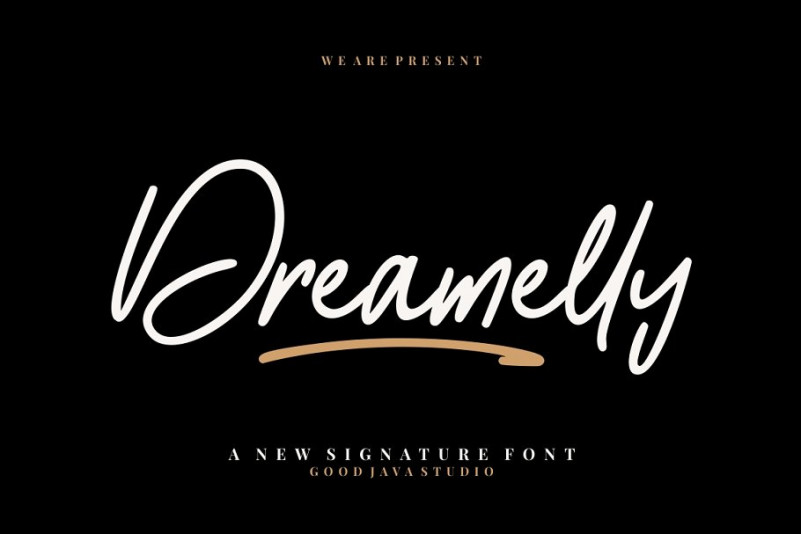 Dreamelly font