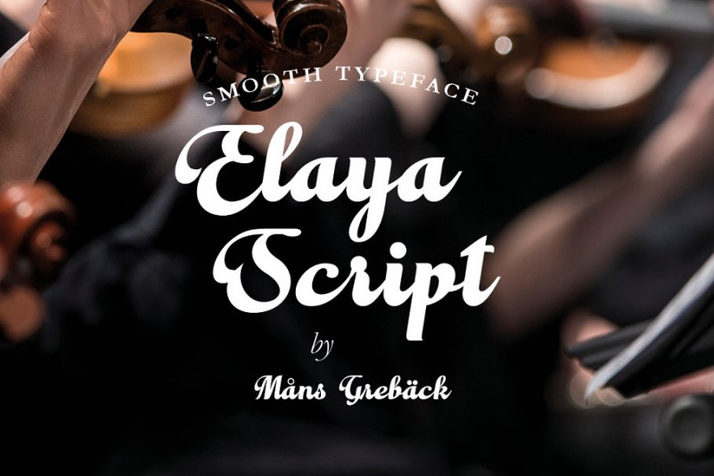 Elaya Script PERSONAL USE ONLY font