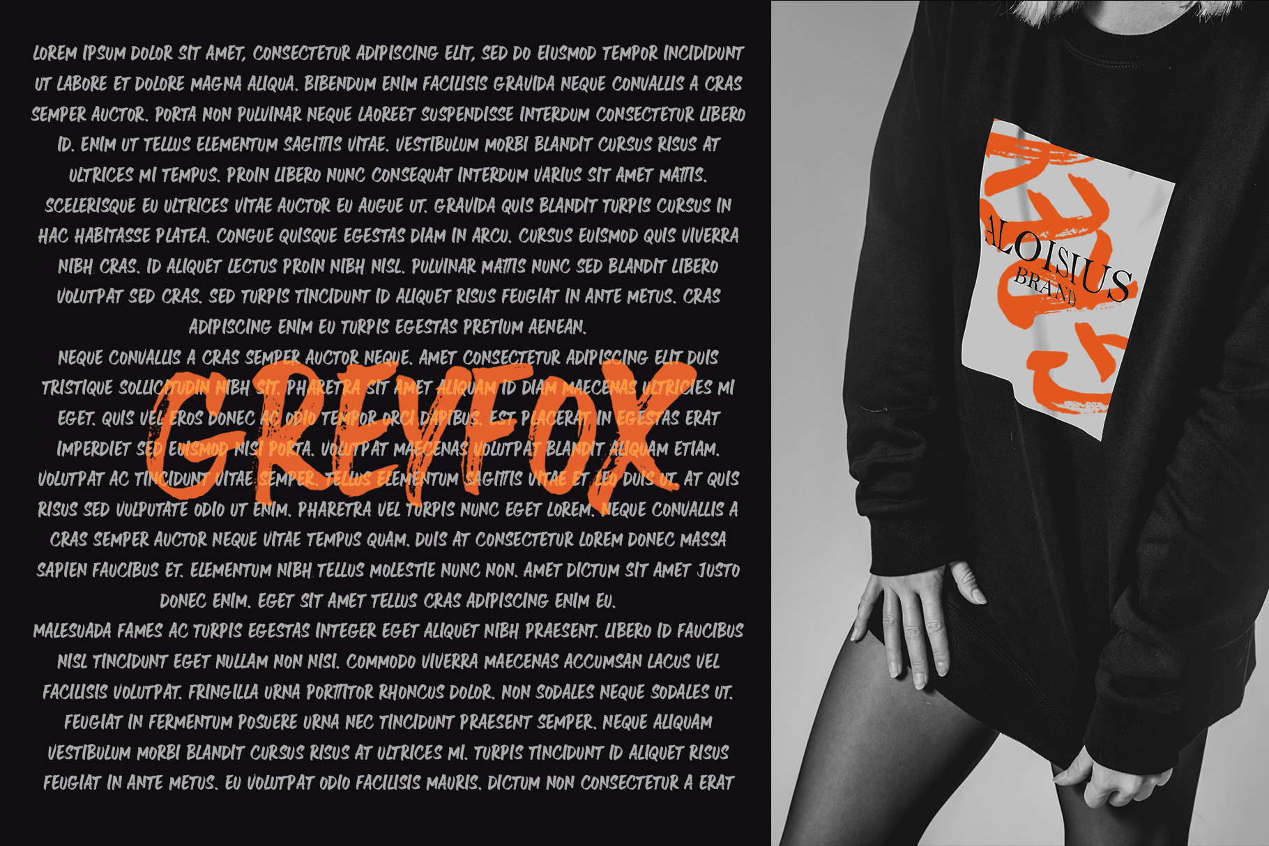 Greyfox font