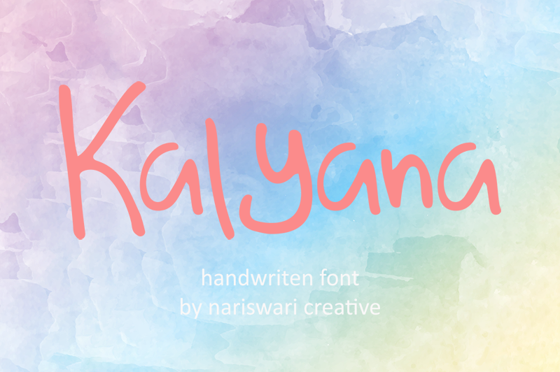 Kalyana Demo font