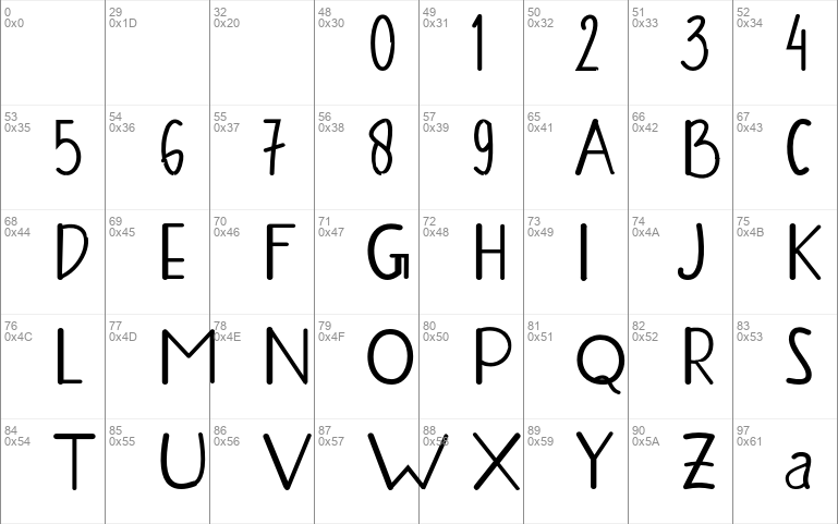 KANZALEA font