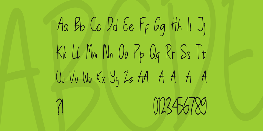 Little Rise font