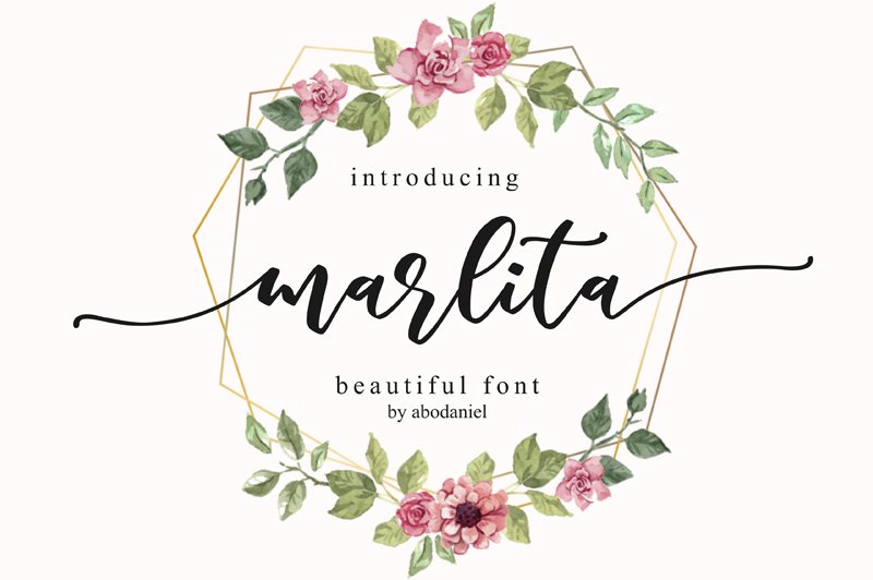 marlita -free for personal use font