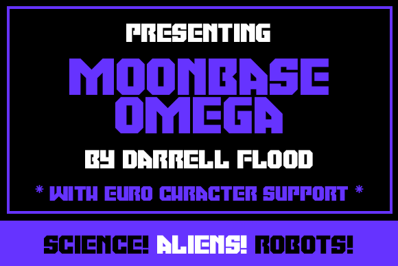 Moonbase Omega font