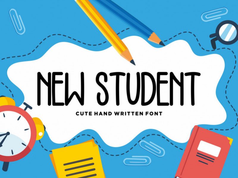 NEW STUDENT font