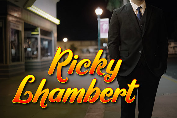 Ricky Lhambert demo font