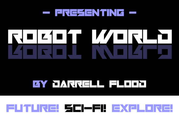 Robot World font