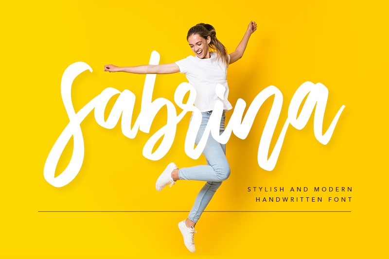 Sabrina font