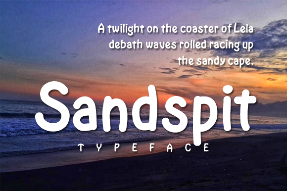 Sandspit font