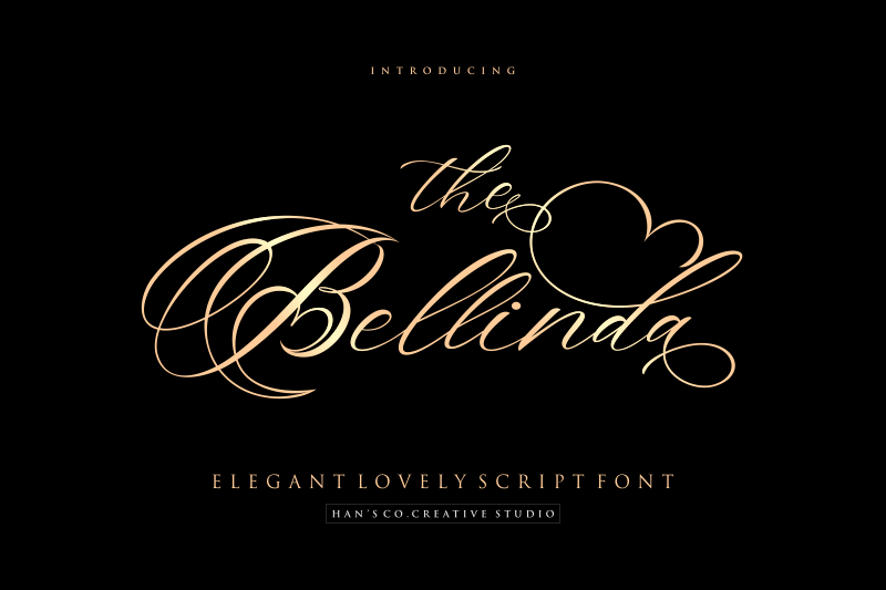 The Bellinda Demo font