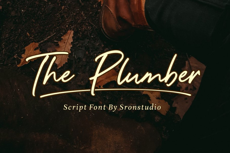 The Plumber font