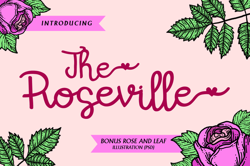 The Roseville font