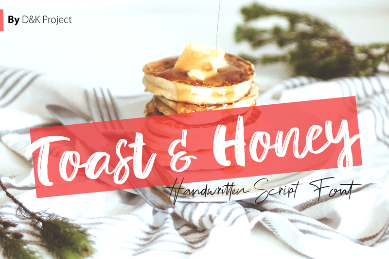 Toast and Honey font