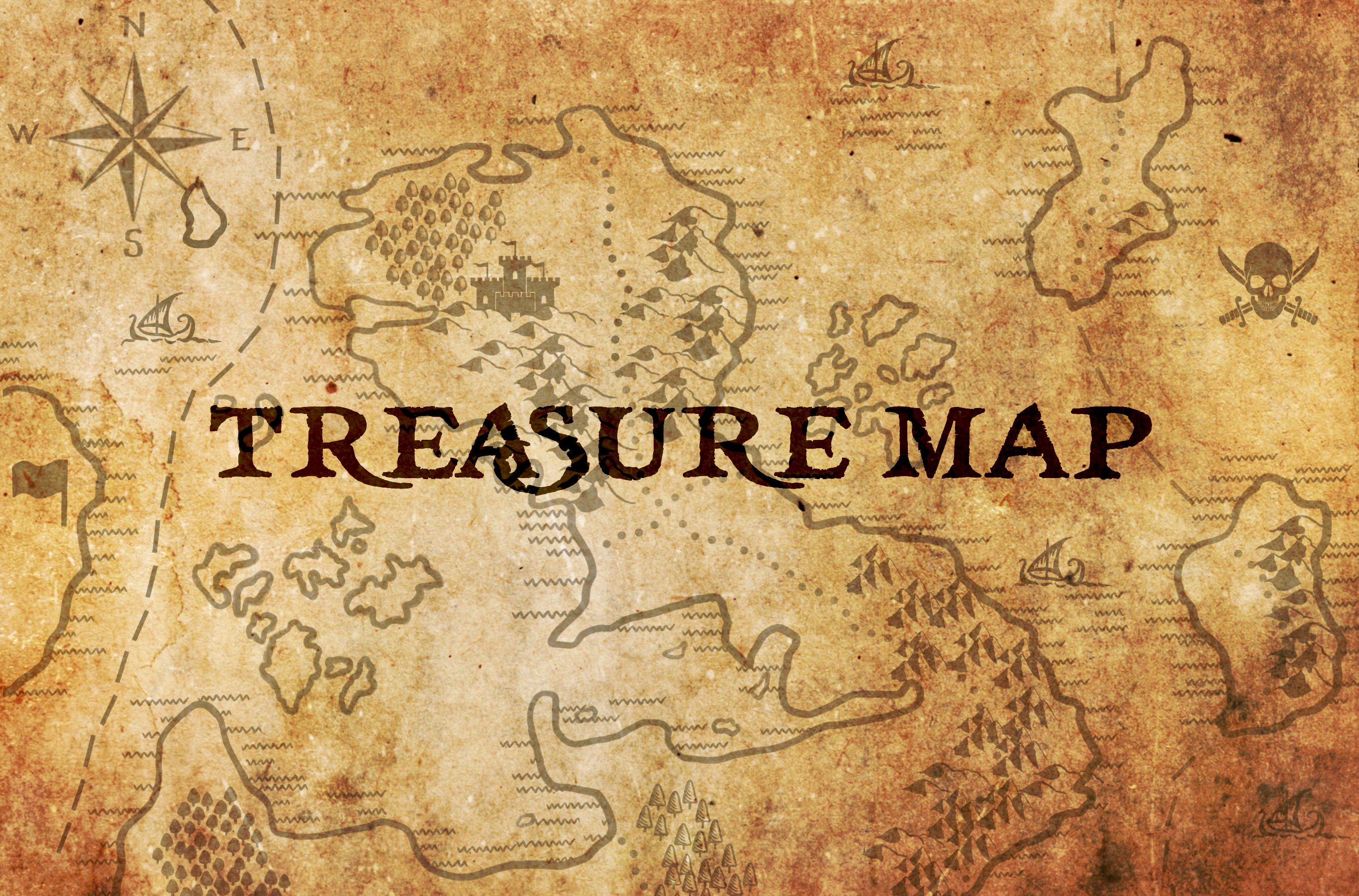 treasuremap font