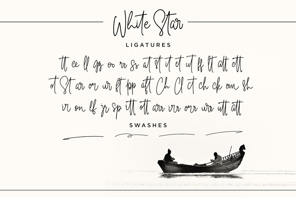 White Star free font