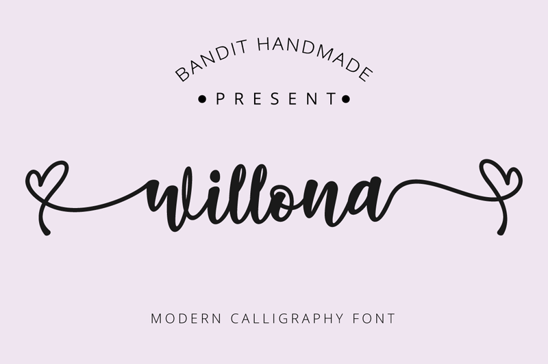 Willona Script font