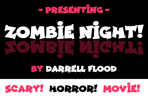 Zombie Night font