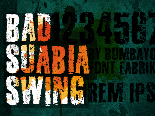 Bad Suabia Swing font