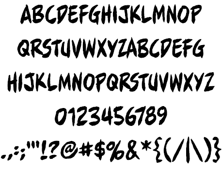 Full Bleed BB font