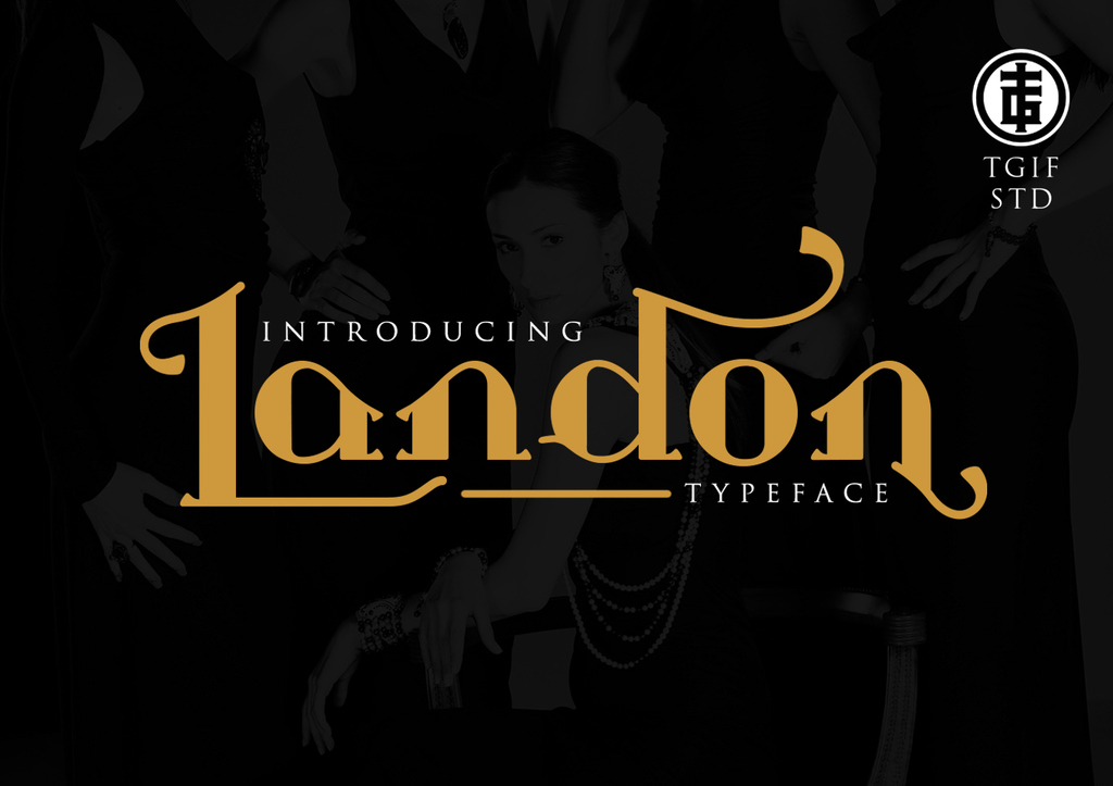 Landon font