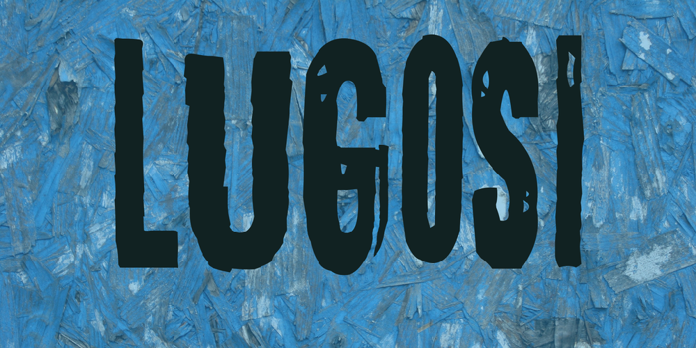 Lugosi font