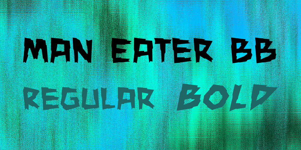 ManEater BB font