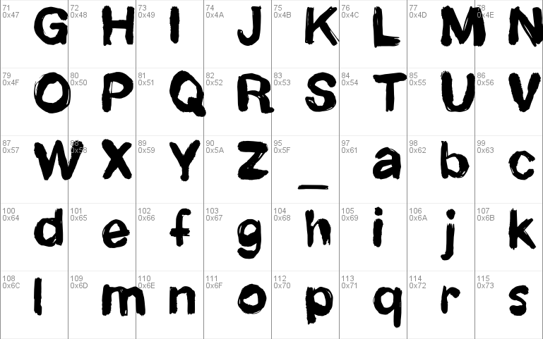 Newrotic font