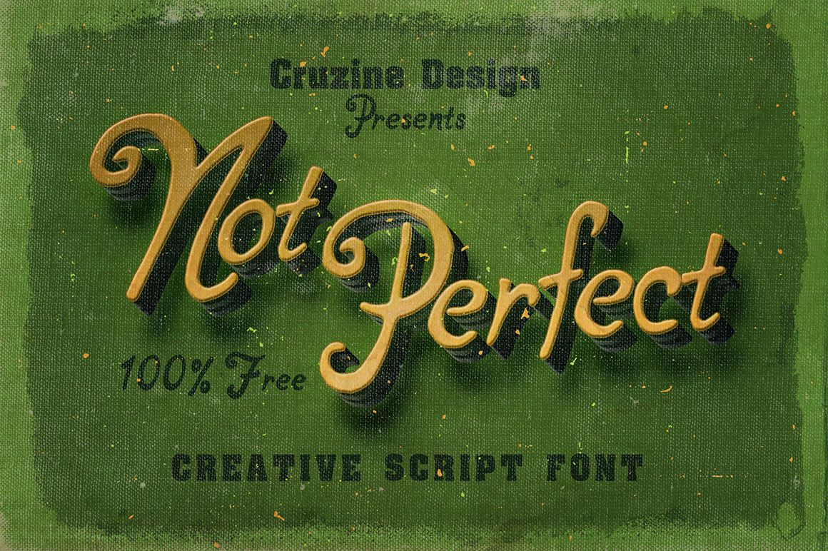 notperfect regular font