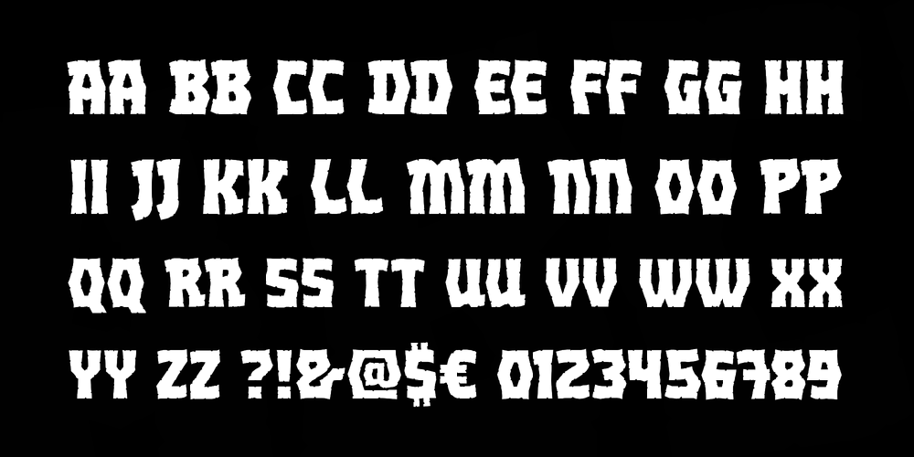 Orc Horde BB font