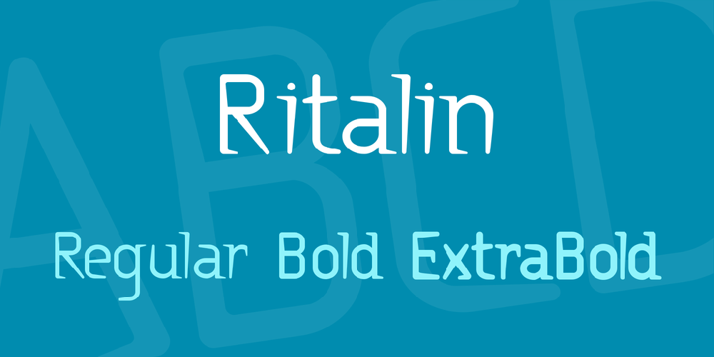 Ritalin font