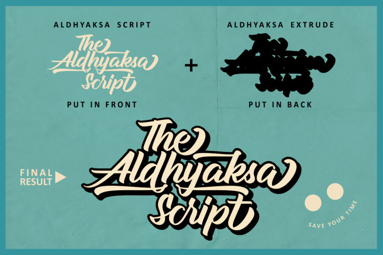 Aldhyaksa Personal Use font