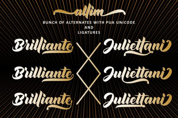 allim Personal Use Only font