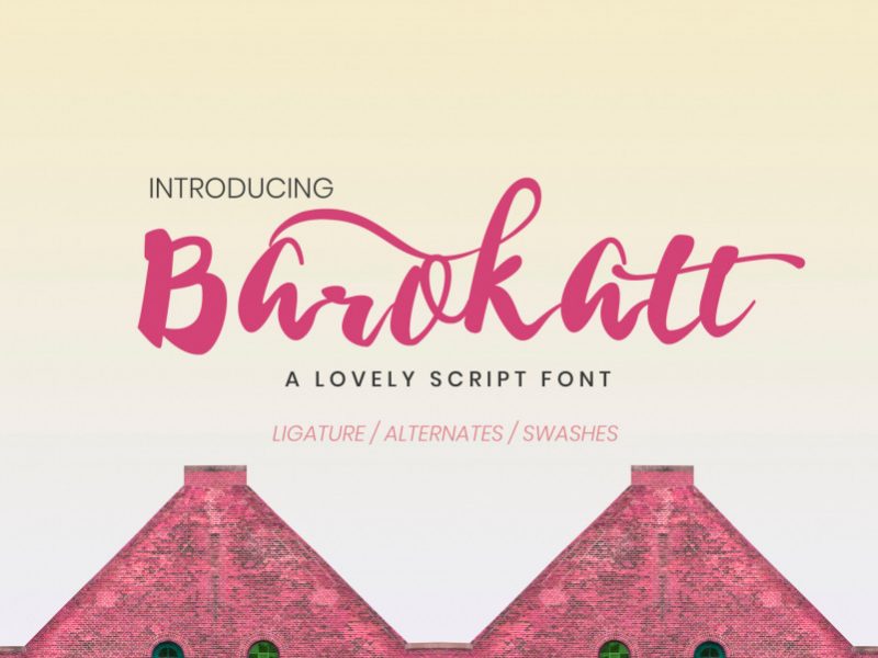 Barokatt font