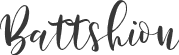 Battshion font