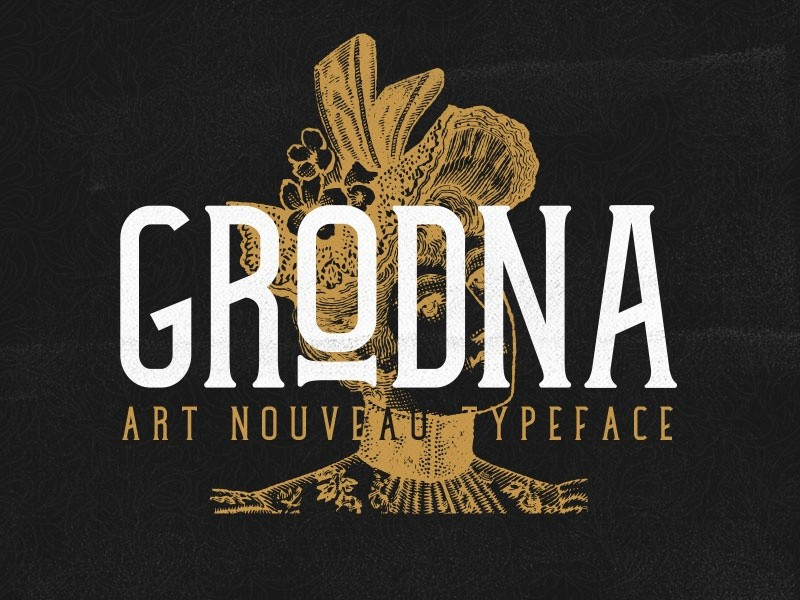 Grodna Demo font