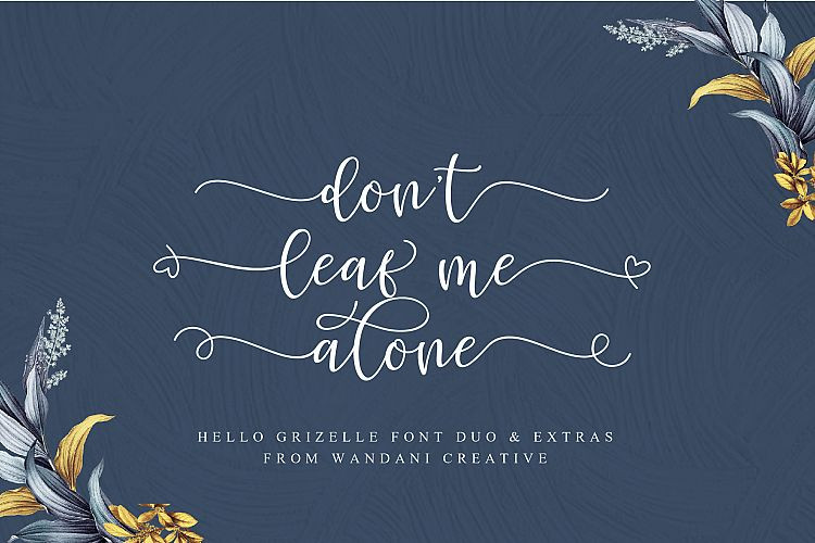 Hello Grizelle font