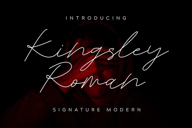 Kingsley Roman font