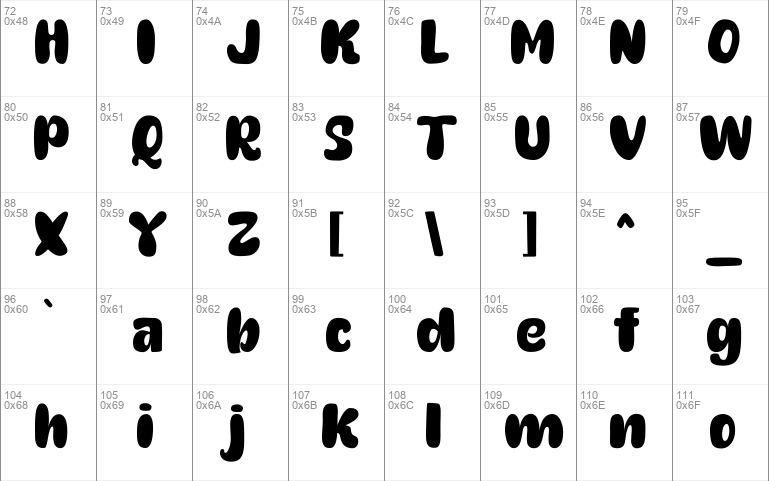 LittleMerry font