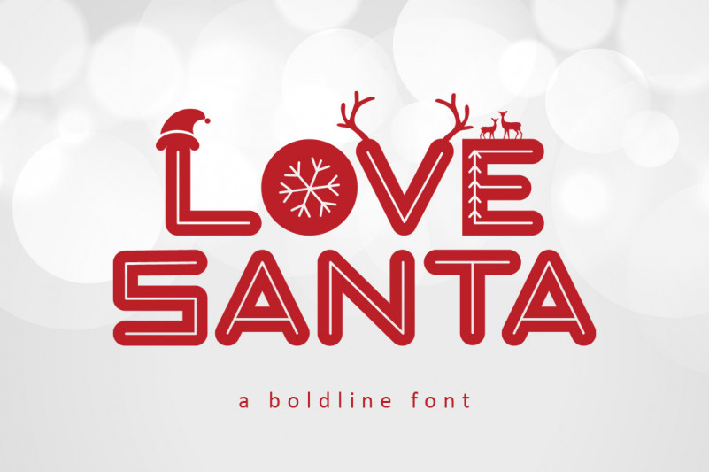 Love Santa font