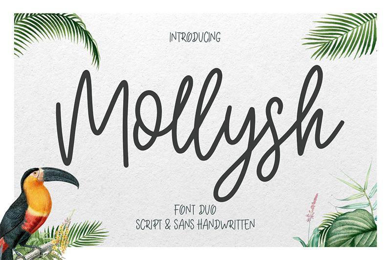 Mollysh Script Free font