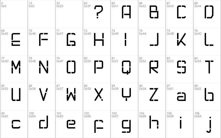 monolight font