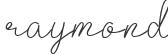 raymond font