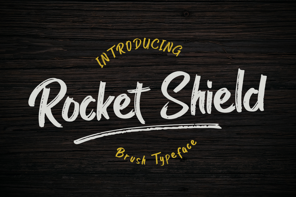 Rocket Shield font