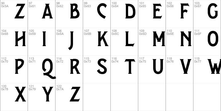 Salveation Serif font