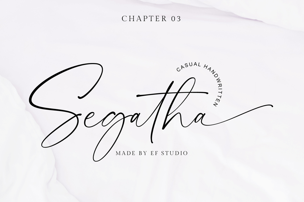 Segatha font