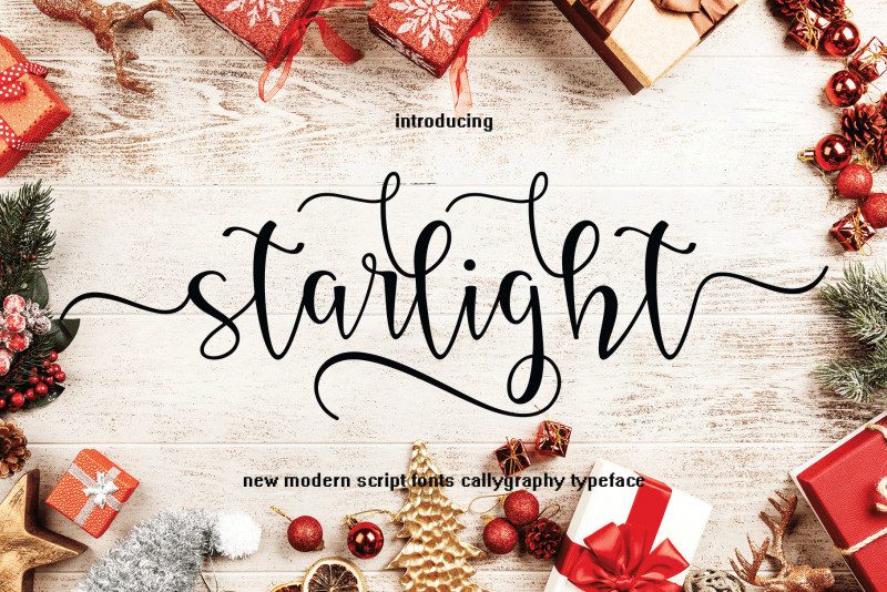 starlight script font