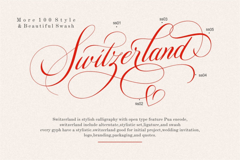 Switzerland font