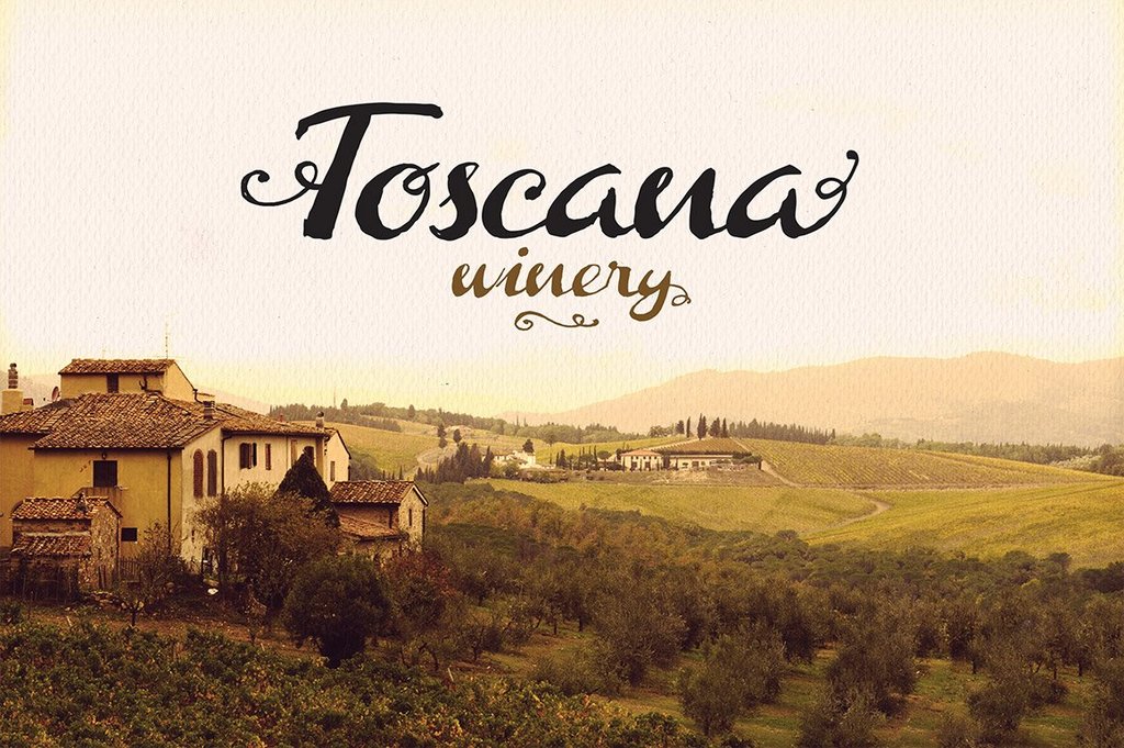 Toscana Script font