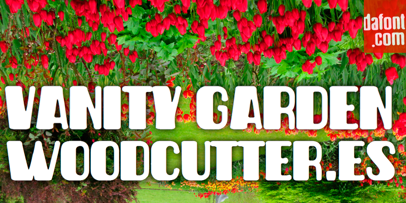 Vanity Garden font