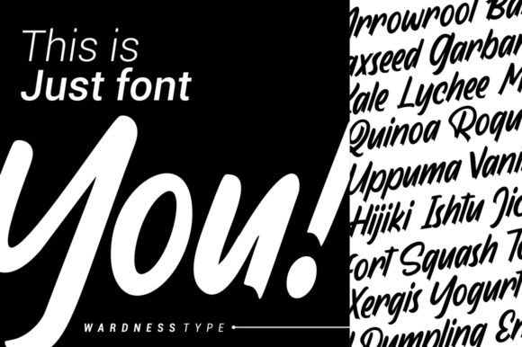 Wardness font